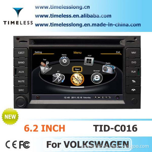 Car DVD for Volkswagen Golf 4 Passat B5 Polo with GPS 6.2 Inch RDS iPod Radio Bluetooth 3G WiFi 20 Disc Copying S100 Platform (TID-C016)